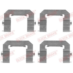  priedų komplektas, diskinių stabdžių trinkelės