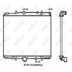  radiatorius, variklio aušinimas