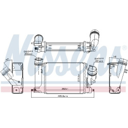  tarpinis suslėgto oro aušintuvas, kompresorius <small>** FIRST FIT **</small>