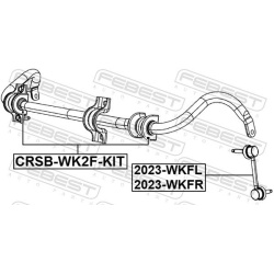  remonto komplektas, stabilizatoriaus pakaba