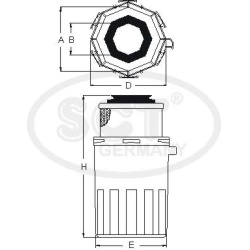  oro filtras <small>SB 951</small>
