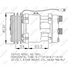  kompresorius, oro kondicionierius <small>EASY FIT</small>