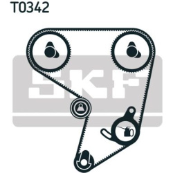  paskirstymo diržo komplektas