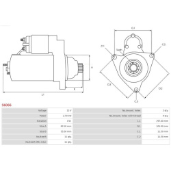  starteris <small>Brand new AS-PL</small>