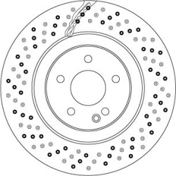  stabdžių diskas (1vnt) <small>TRW SINGLE</small>