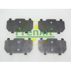  girgžd. slopinanti folija, stabdžio antd. (sankab. gaubtas)