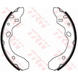  stabdžių trinkelių komplektas