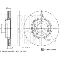  stabdžių diskas (1vnt)