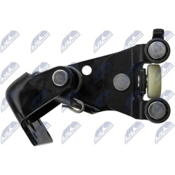  ritinėlio kreiptuvas, atstumiamos durys