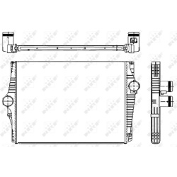  tarpinis suslėgto oro aušintuvas, kompresorius