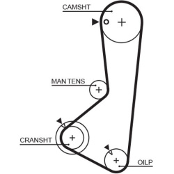  paskirstymo diržas <small>PowerGrip™</small>