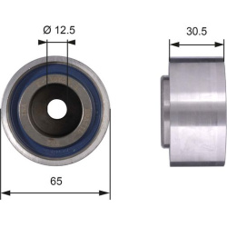  kreipiantysis skriemulys, paskirstymo diržas <small>PowerGrip™</small>
