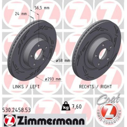  stabdžių diskas (1vnt) <small>BLACK Z</small>