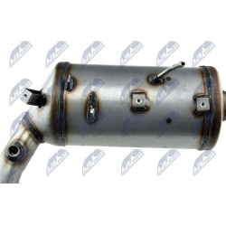  suodžių / kietųjų dalelių filtras, išmetimo sistema