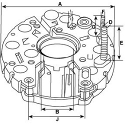  lygintuvas, kintamosios srovės generatorius