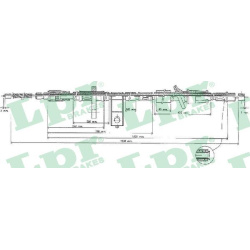  trosas, stovėjimo stabdys