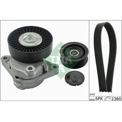  V formos rumbuotas diržas, komplektas <small>Micro-V®</small>