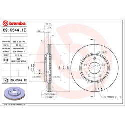  stabdžių rinkinys, diskiniai stabdžiai <small>BEYOND LINE - EV</small>