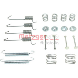  priedų komplektas, stovėjimo stabdžių trinkelės