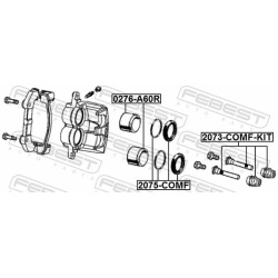  Stabdžių suporto kreipiančioji