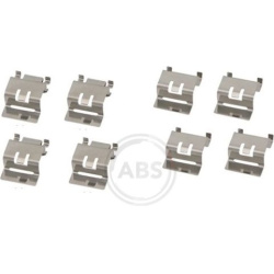  priedų komplektas, diskinių stabdžių trinkelės