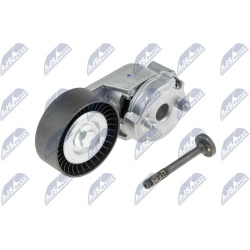  įtempiklio skriemulys, V formos rumbuotas diržas