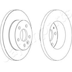  stabdžių diskas (1vnt)