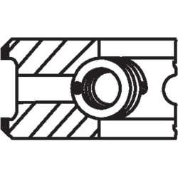 stūmoklio žiedų komplektas  stūmoklio žiedų komplektas