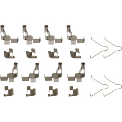  priedų komplektas, diskinių stabdžių trinkelės