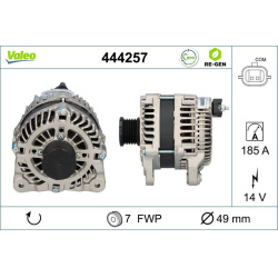  kintamosios srovės generatorius <small>VALEO RE-GEN REMANUFACTURED</small>