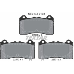  stabdžių trinkelių rinkinys, diskinis stabdys