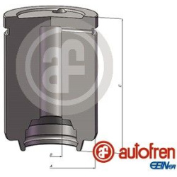  stūmoklis, stabdžių apkaba