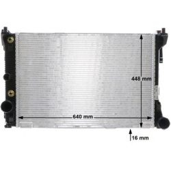  radiatorius, variklio aušinimas <small>BEHR</small>
