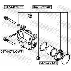  remonto komplektas, stabdžių apkaba
