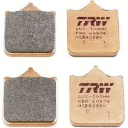  stabdžių trinkelių rinkinys, diskinis stabdys <small>Sinter Street</small>