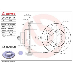  stabdžių diskas (1vnt) <small>XTRA LINE - Xtra</small>