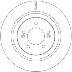  stabdžių diskas (1vnt)