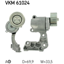 diržo įtempiklis, V formos rumbuotas diržas  diržo įtempiklis, V formos rumbuotas diržas