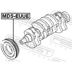  skriemulys, alkūninis velenas