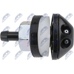  plovimo skysčio purkštukas, priekinis langas