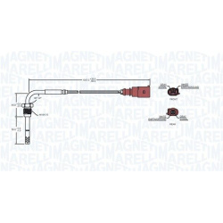 jutiklis, išmetamųjų dujų temperatūra  jutiklis, išmetamųjų dujų temperatūra