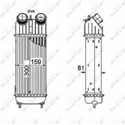  tarpinis suslėgto oro aušintuvas, kompresorius