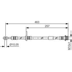  stabdžių žarnelė