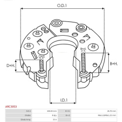  lygintuvas, kintamosios srovės generatorius <small>Brand new AS-PL</small>