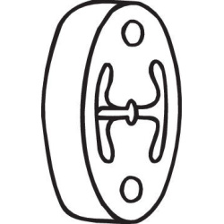  guminė juosta, išmetimo sistema