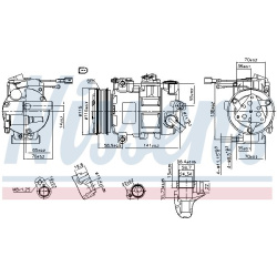 kompresorius, oro kondicionierius <small>** FIRST FIT **</small>  kompresorius, oro kondicionierius <small>** FIRST FIT **</small>