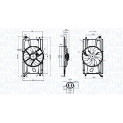 ventiliatorius, radiatoriaus  ventiliatorius, radiatoriaus