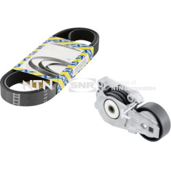  V formos rumbuotas diržas, komplektas