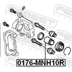  stūmoklis, stabdžių apkaba