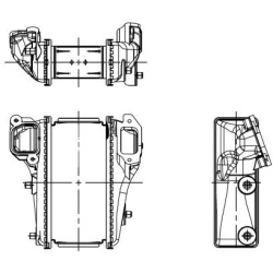  tarpinis suslėgto oro aušintuvas, kompresorius <small>EASY FIT</small>